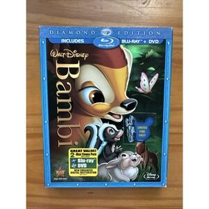 Bambi - Diamond Edition (Blu-Ray + DVD Set, 2011) -- Walt Disney